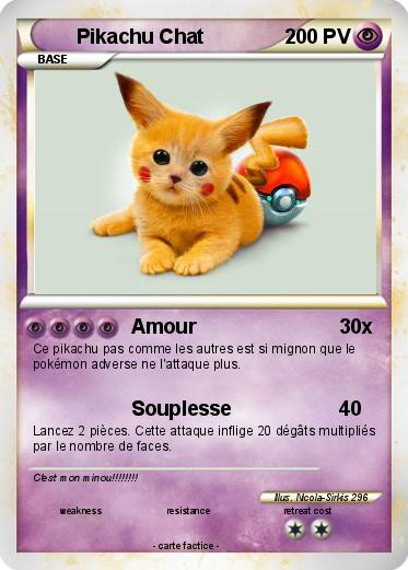 Pokemon Pikachu Chat