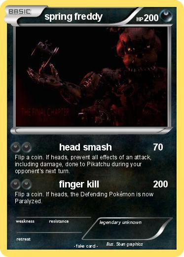 Pokemon spring freddy