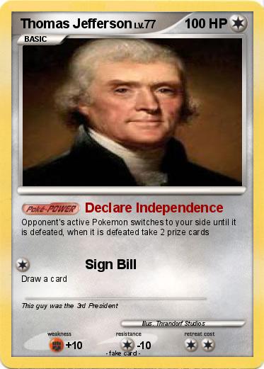 Pokemon Thomas Jefferson