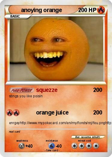Pokemon anoying orange