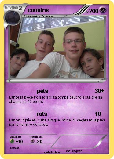 Pokemon cousins