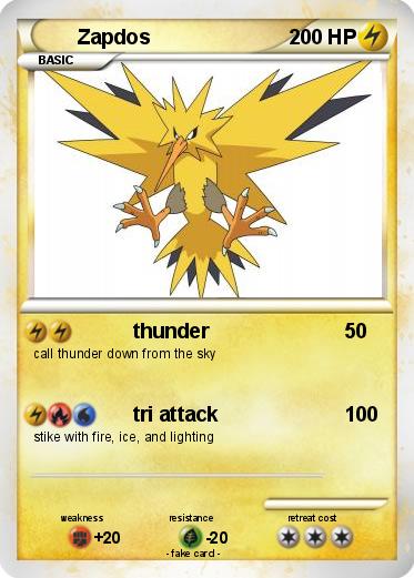 Pokemon Zapdos