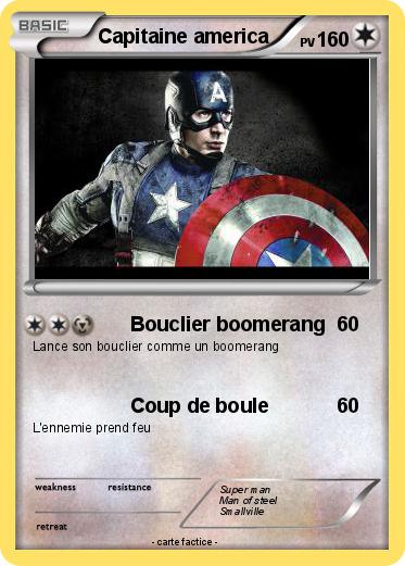 Pokemon Capitaine america