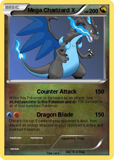 Pokemon Mega Charizard X