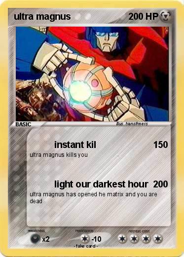 Pokemon ultra magnus