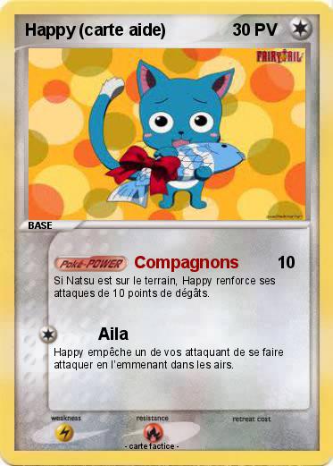 Pokemon Happy (carte aide)