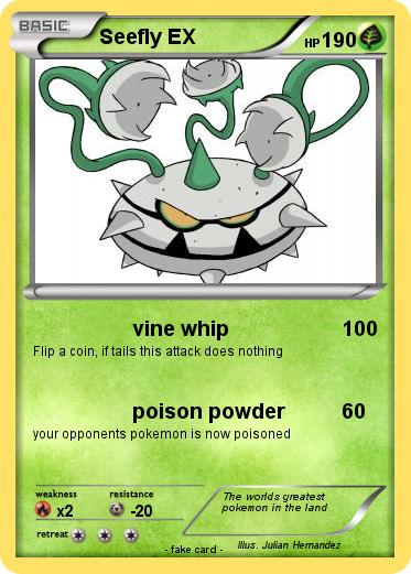 Pokemon Seefly EX