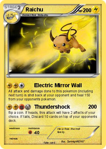 Pokemon Raichu