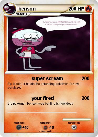Pokemon benson