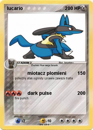 Pokemon lucario