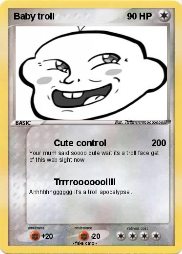 Pokemon Baby troll