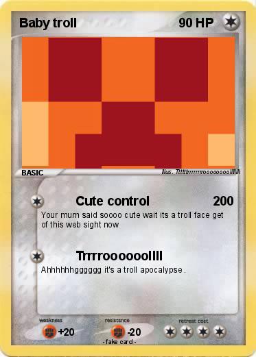 Pokemon Baby troll