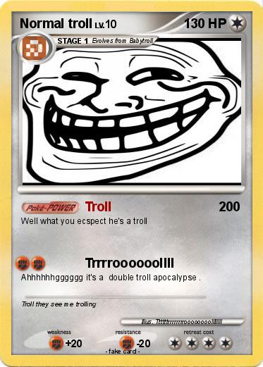 Pokemon Normal troll
