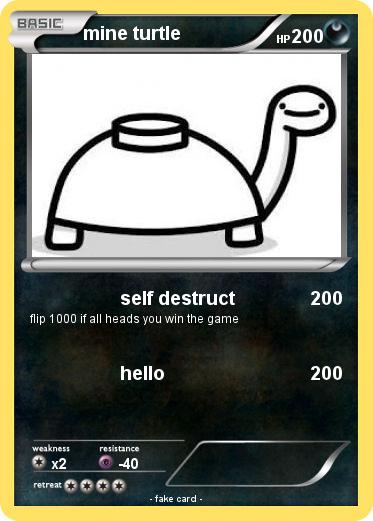 Pokemon mine turtle