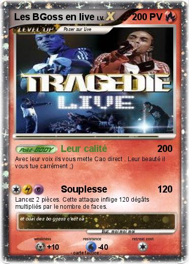 Pokemon Les BGoss en live