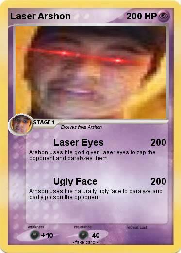 Pokemon Laser Arshon