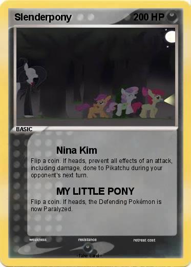 Pokemon Slenderpony