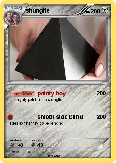 Pokemon shungite