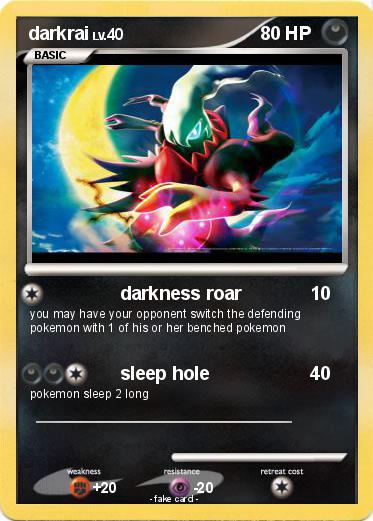Pokemon darkrai