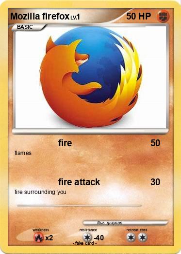 Pokemon Mozilla firefox
