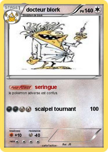 Pokemon docteur blork