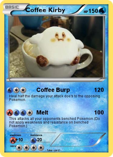 Pokemon Coffee Kirby