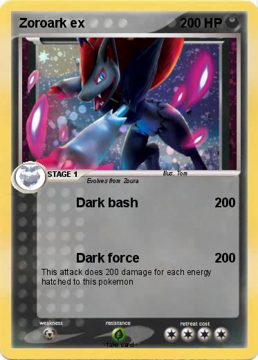 Pokemon Zoroark ex