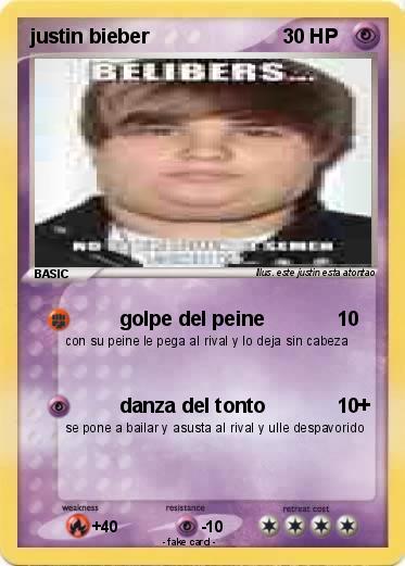 Pokemon justin bieber