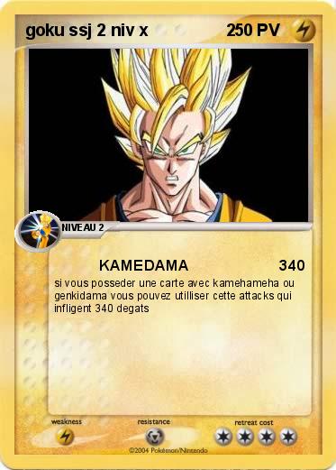 Pokemon goku ssj 2 niv x                 2