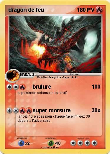 Pokemon dragon de feu