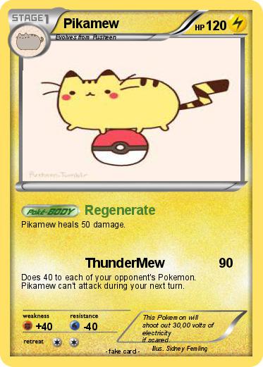 Pokemon Pikamew