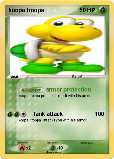 Pokemon koopa troopa