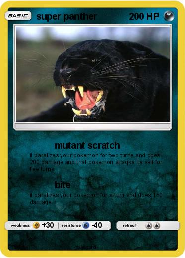 Pokemon super panther