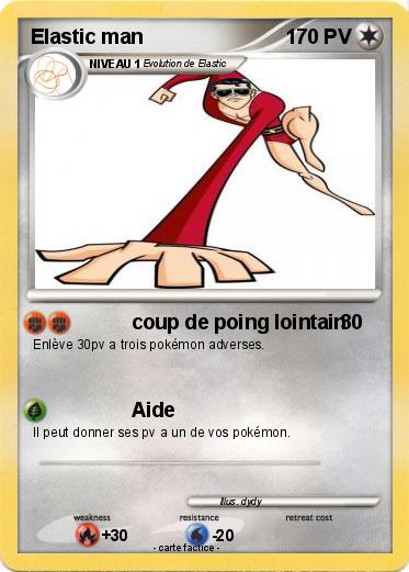 Pokemon Elastic man