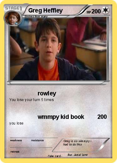 Pokemon Greg Heffley