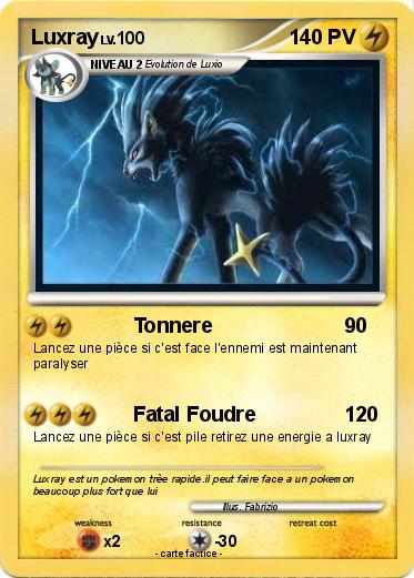 Pokemon Luxray