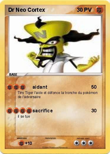 Pokemon Dr Neo Cortex