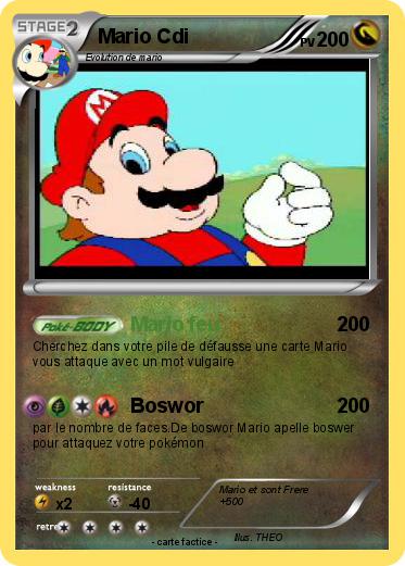 Pokemon Mario Cdi