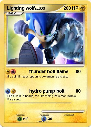 Pokemon Lighting wolf