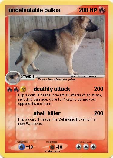 Pokemon undefeatable palkia