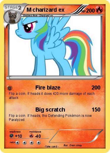 Pokemon M charizard ex