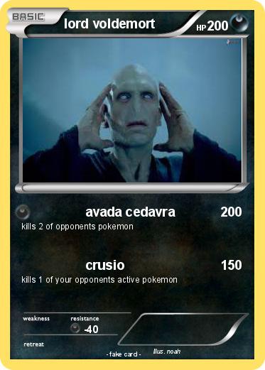 Pokemon lord voldemort