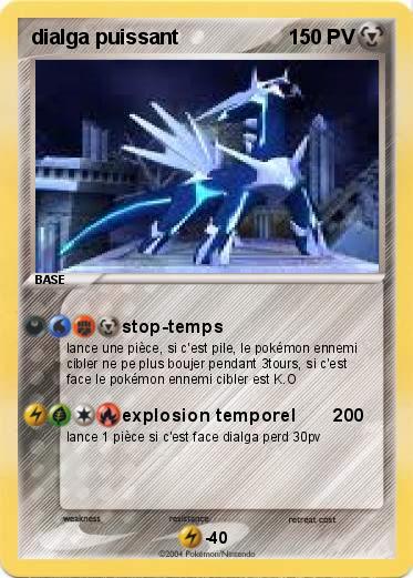 Pokemon dialga puissant