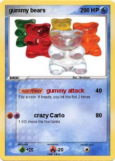 Pokemon gummy bears