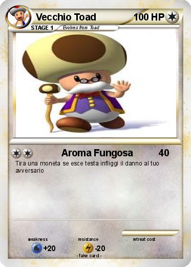Pokemon Vecchio Toad