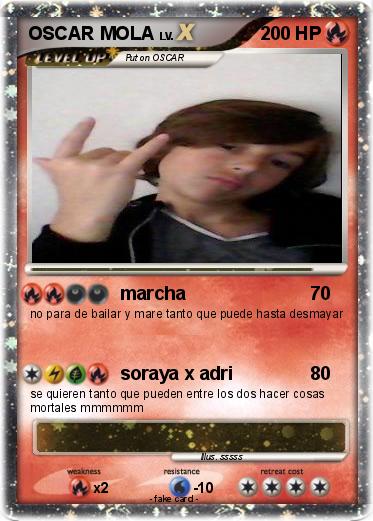 Pokemon OSCAR MOLA