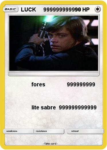 Pokemon LUCK     999999999999