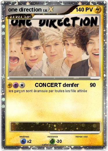 Pokemon one direction