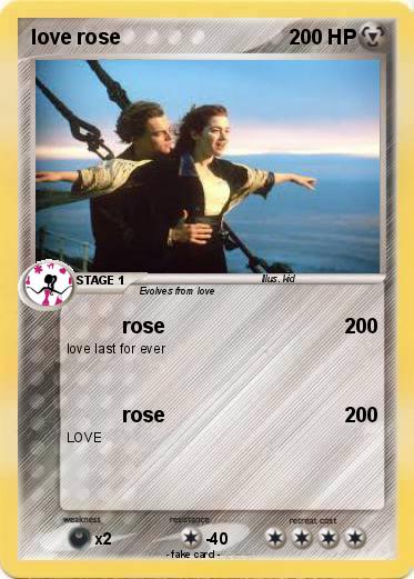 Pokemon love rose