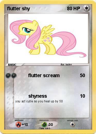 Pokemon flutter shy